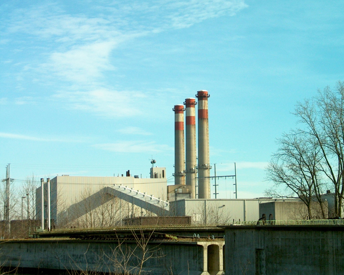 Burning Power Plant – Ohio Exploration Society
